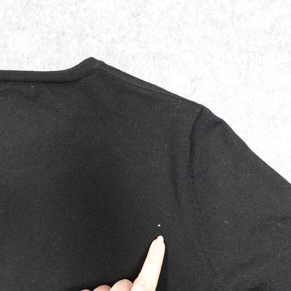 Equipment Femme Sweater Womens Small Silk Wool Leopard Animal Crew Neck Pullover - Picture 6 of 11